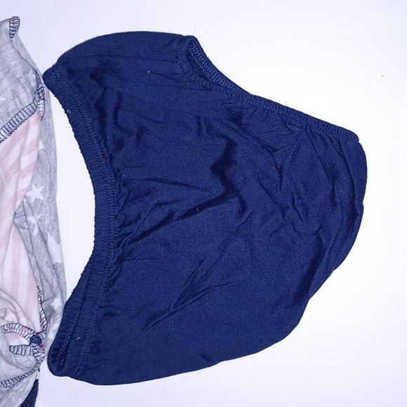 JUMPING BEANS ALL DAY PLAY DRESS 12 MONTHS RED, WHITE AND BLUE - Picture 7 of 8